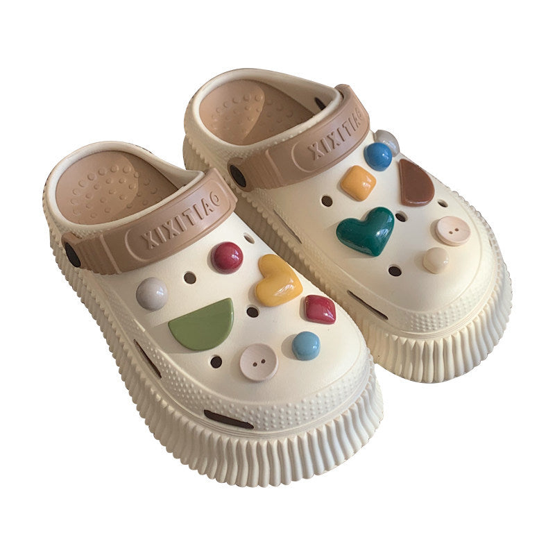 Zapatos de agujero de plataforma suave de Eva al por mayor